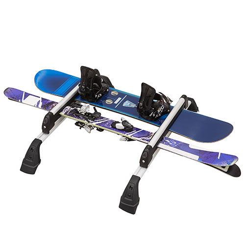 Ski Carrier/Snowboard Carrier/Ski Holder Aluminium 4 Pairs of Telescopic Skis for VW Tiguan 2007-2016 VDP Rio 120 Roof Rack 