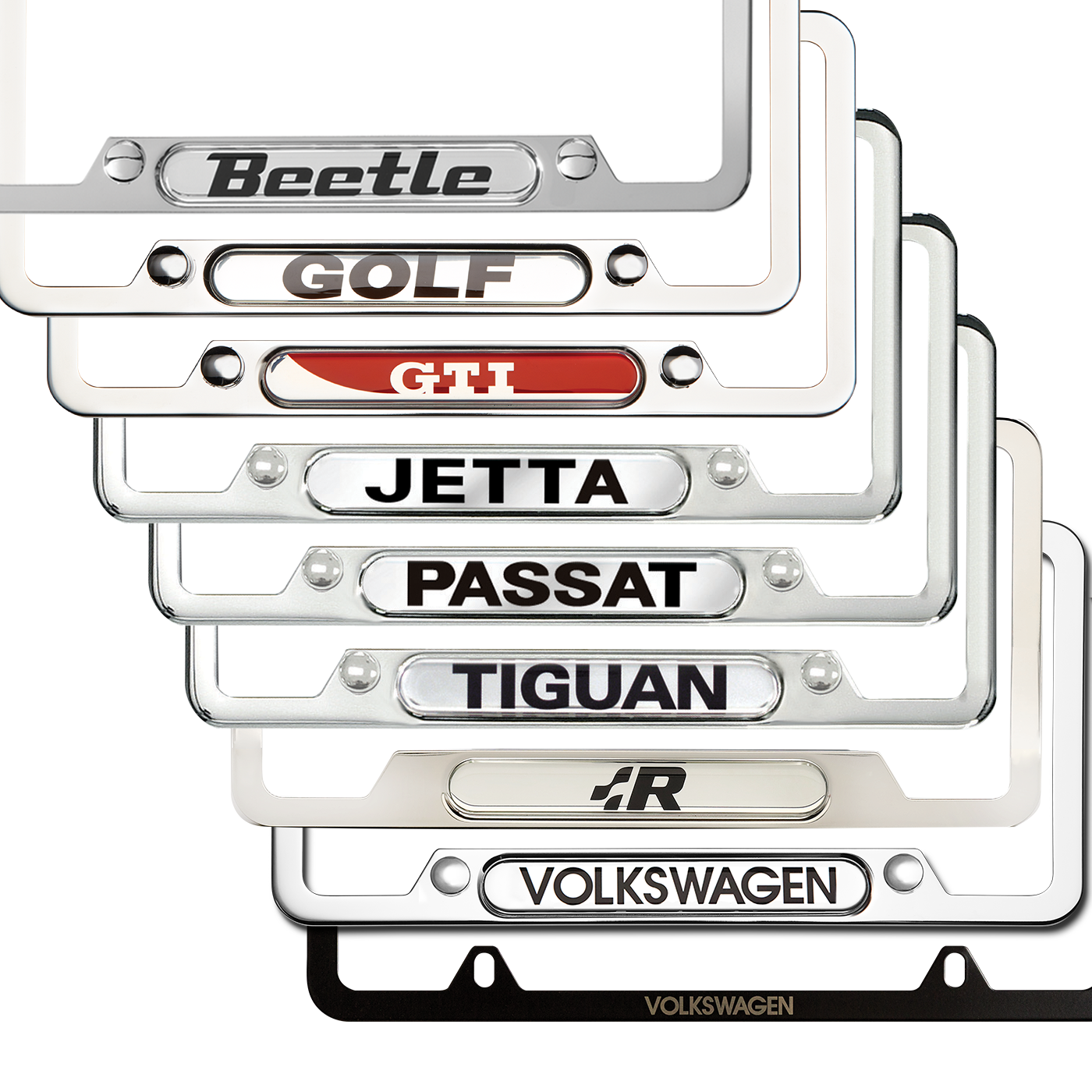 Volkswagen License Plate Frames | VW Service and Parts