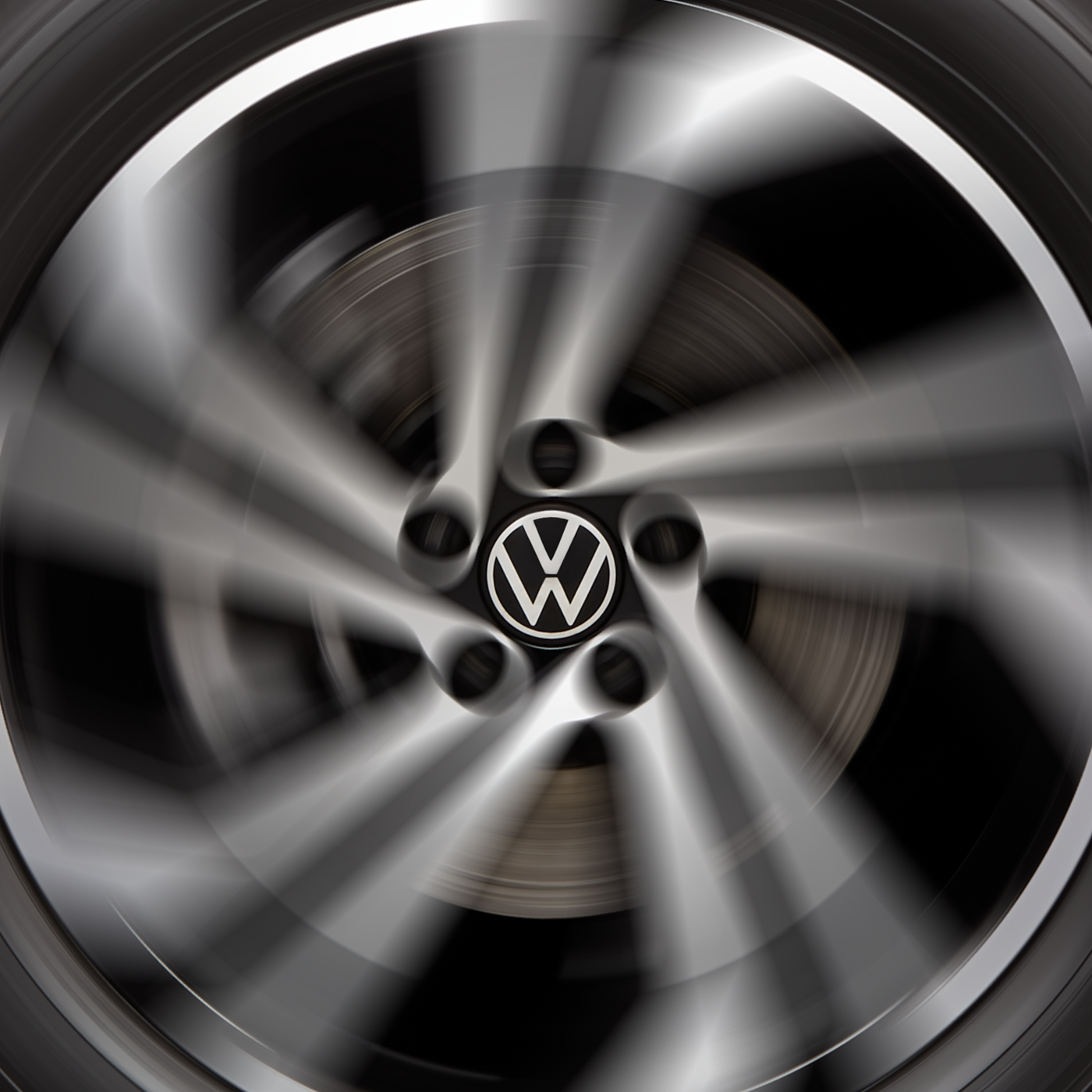 Volkswagen Dynamic Wheel Center Caps | VW Service and Parts