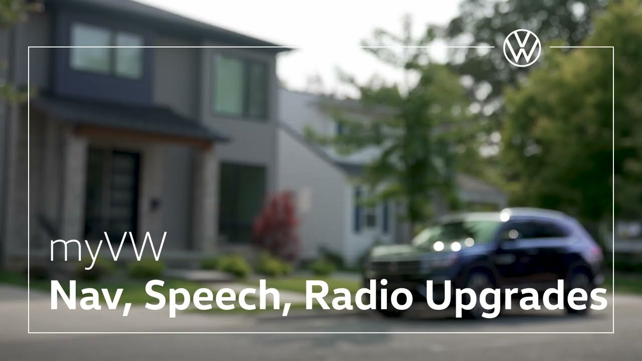 myVW Nav, Speech, Radio Upgrades